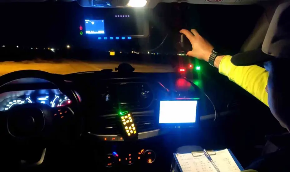 Aksaray’da jandarma gece gündüz radar denetiminde