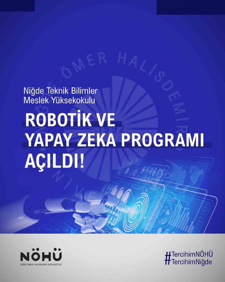 NÖHÜ’de geleceğin mesleklerine yönelik yeni bölümler