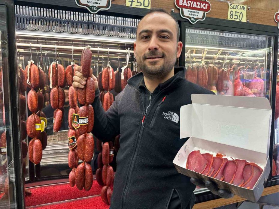 Pastırmacılara bayram dopingi