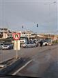 Ankara’da iki otomobil kafa kafaya çarpıştı