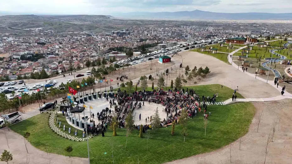Kahveci Dağı konaklamalı orman parkı hizmete açıldı