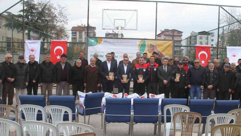 Konya’da üreticilere 318 tonluk sertifikalı nohut tohumu desteği