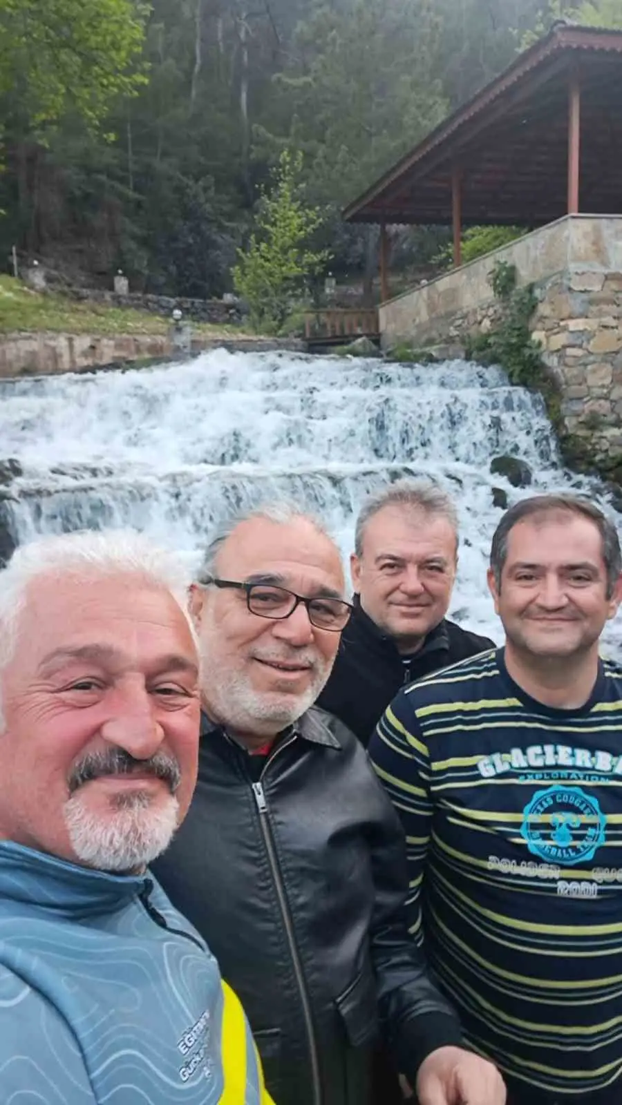 Zorlu yolculuk sonrası motosikleti grup Manavgat’a ulaştı