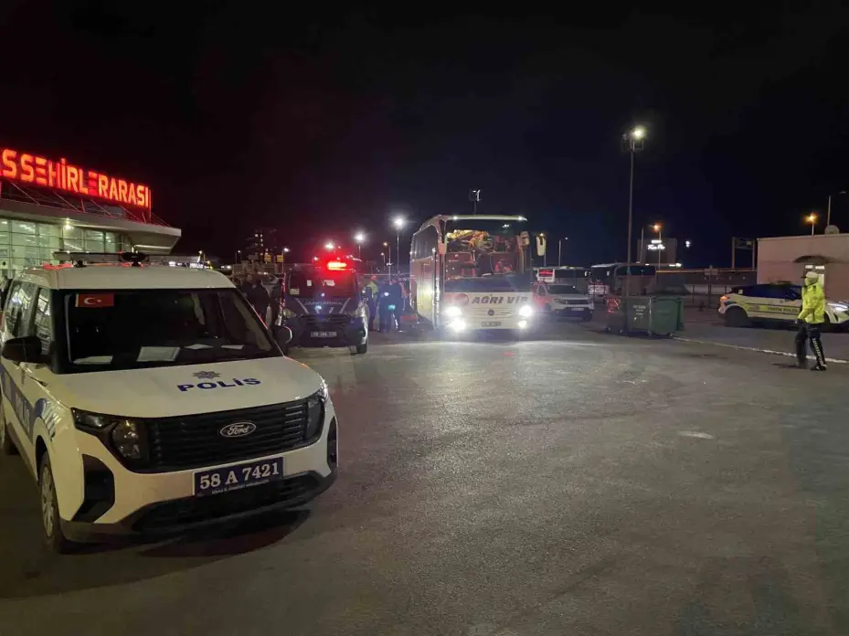 Otobüs üzerinden geçmişti, şahsın kimliği tespit edildi