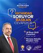 Vatandaş soruyor, Başkan Yalçın cevaplıyor