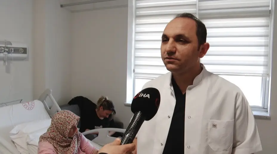 Kasıktan girilerek yapılan operasyonda kalp kapakçığı değiştirildi