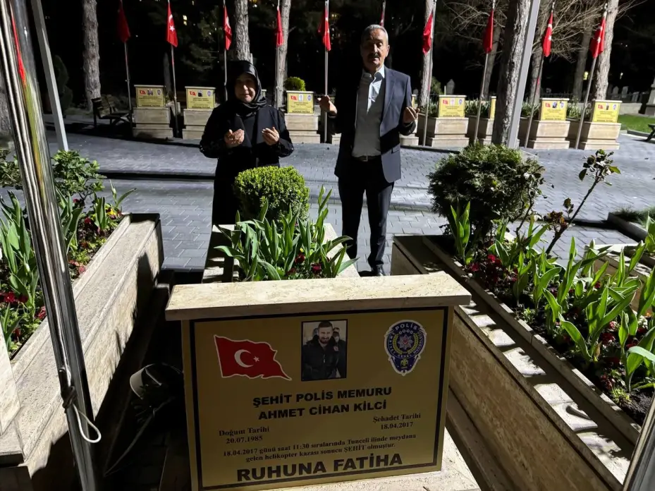 Şehit Polis Ahmet Cihan Kilci dualarla anıldı