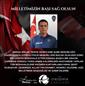 Vali Aksoy’dan şehit için taziye mesajı