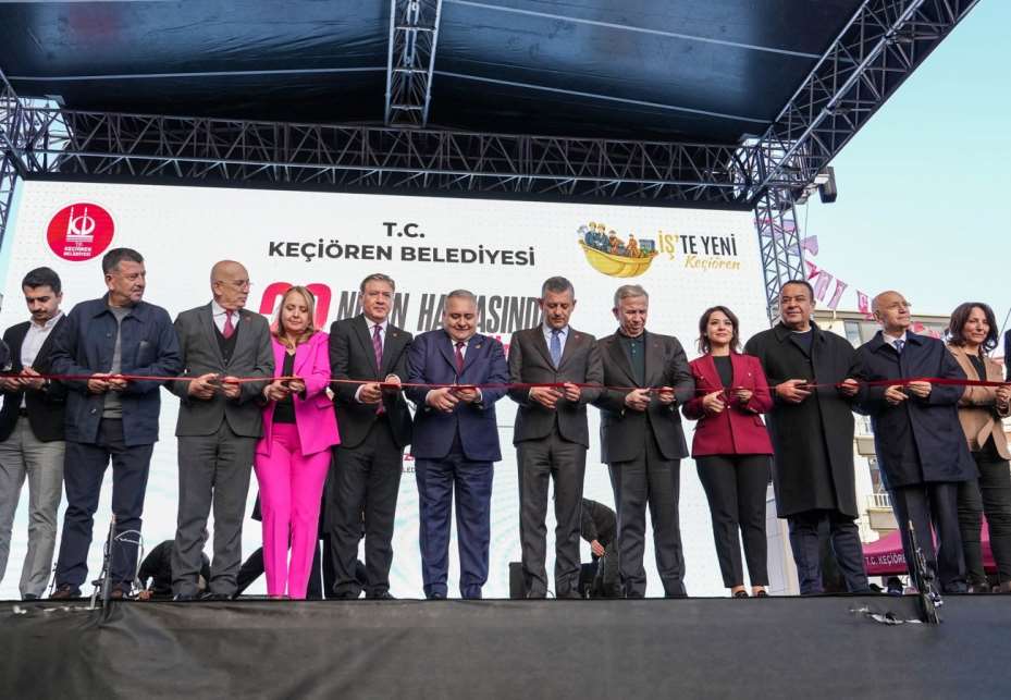Keçiören’de 23 tesis hizmete açıldı