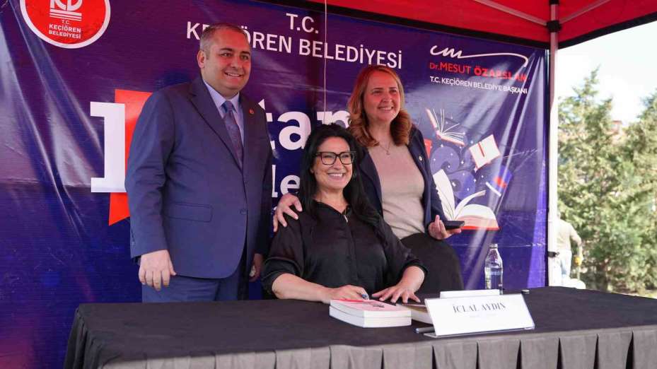 Keçiören’de yazarlar geçidi yaşandı
