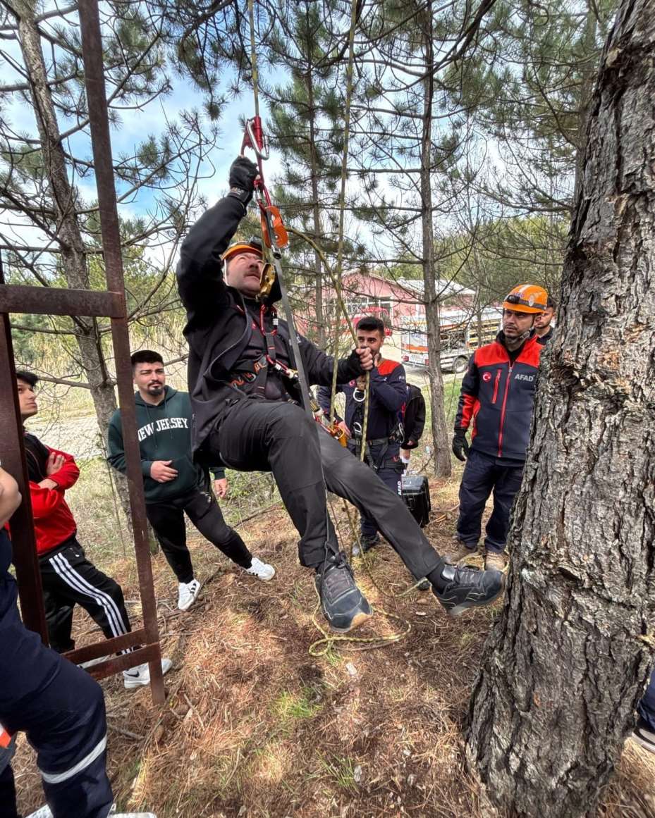 Yozgat’ta uygulamalı arama-kurtarma eğitimi
