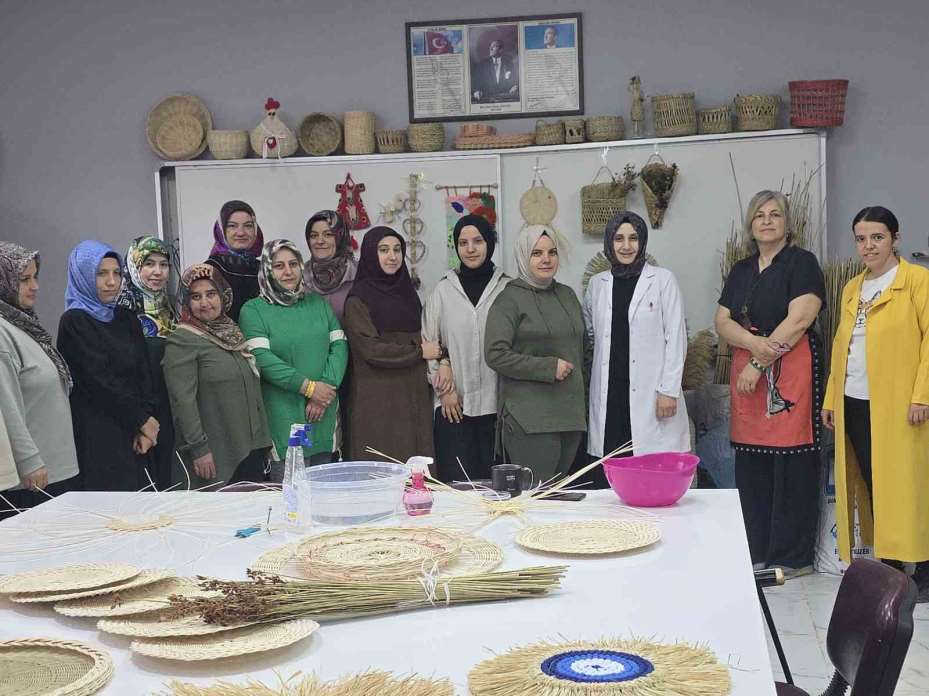 Aksaray’da şifa veren sepetler: Hem kazanç hem terapi kaynağı