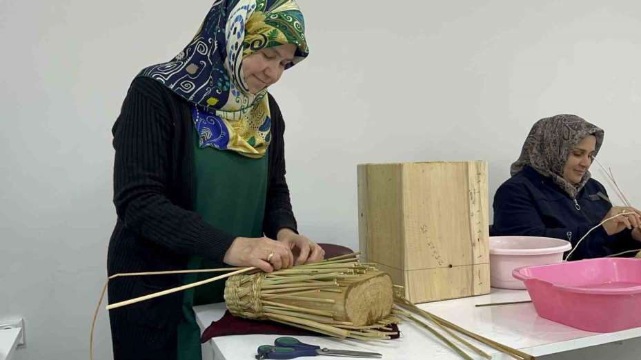 Aksaray’da şifa veren sepetler: Hem kazanç hem terapi kaynağı