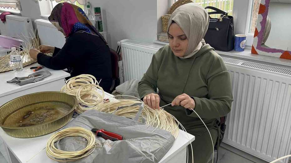 Aksaray’da şifa veren sepetler: Hem kazanç hem terapi kaynağı