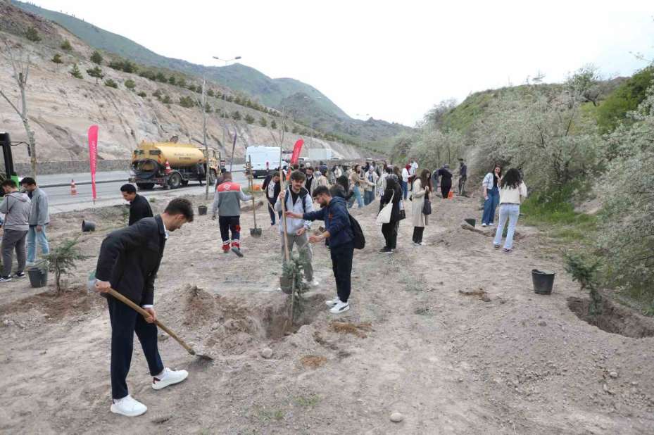Melikgazi’nin yeşil dokusu güçleniyor
