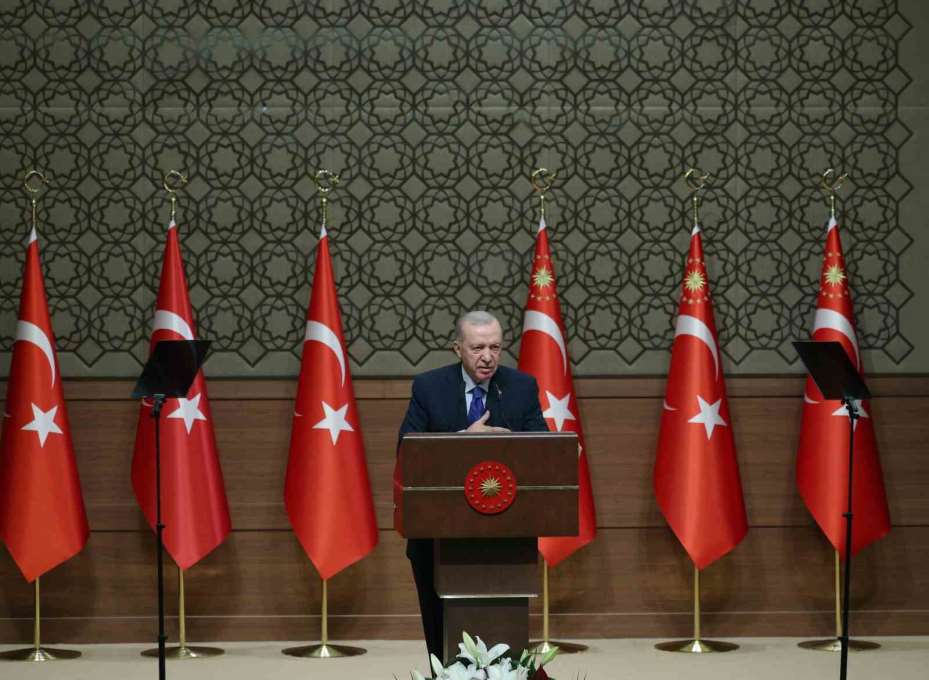 Cumhurbaşkanı Erdoğan: "Ya aslımıza dönecek ya da yapamadıklarımız için nedamet getirmeye devam edeceğiz"