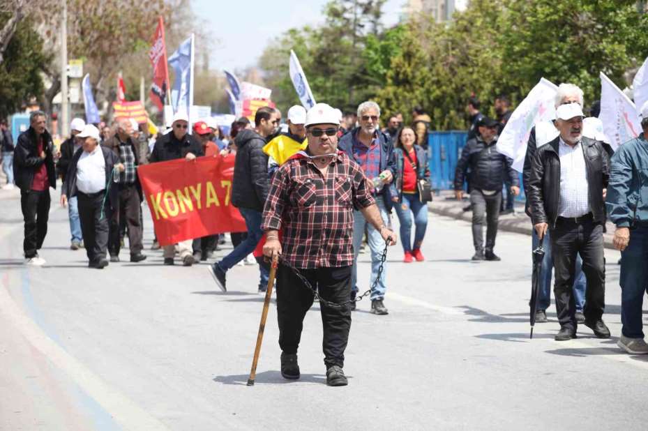Konya’da 1 Mayıs kutlamaları