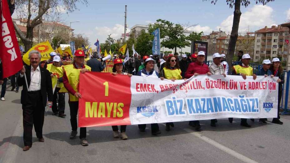Konya’da 1 Mayıs kutlamaları