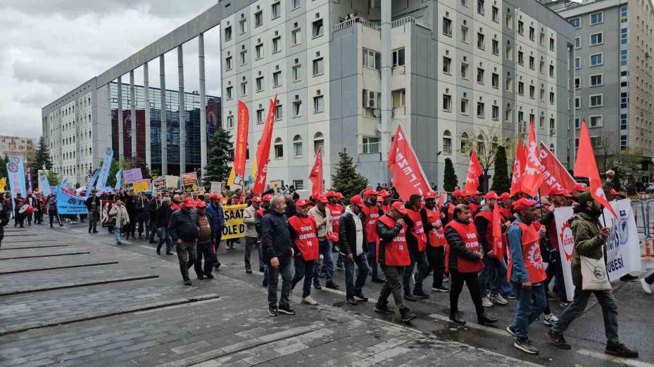 Kayseri’de 1 Mayıs coşkusu