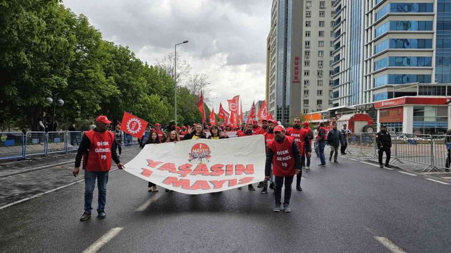 Kayseri’de 1 Mayıs coşkusu