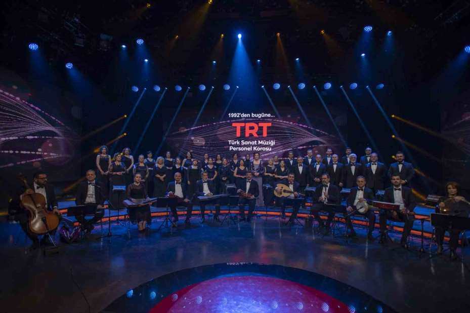 TRT Türk sanat müziği personel korosu konseri 33’üncü yılında