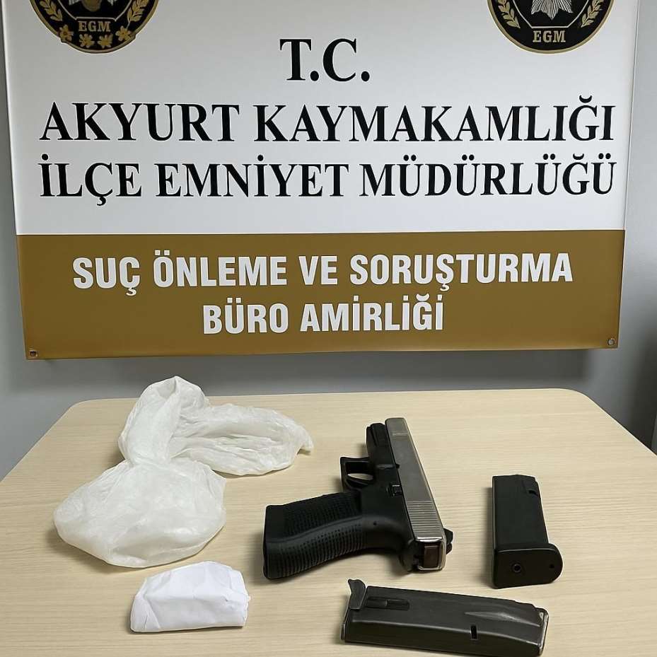 Akyurt’ta uyuşturucu operasyonu: 2 kişi tutuklandı
