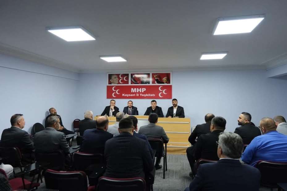 MHP Kayseri Teşkilatından İstişare Toplantısı