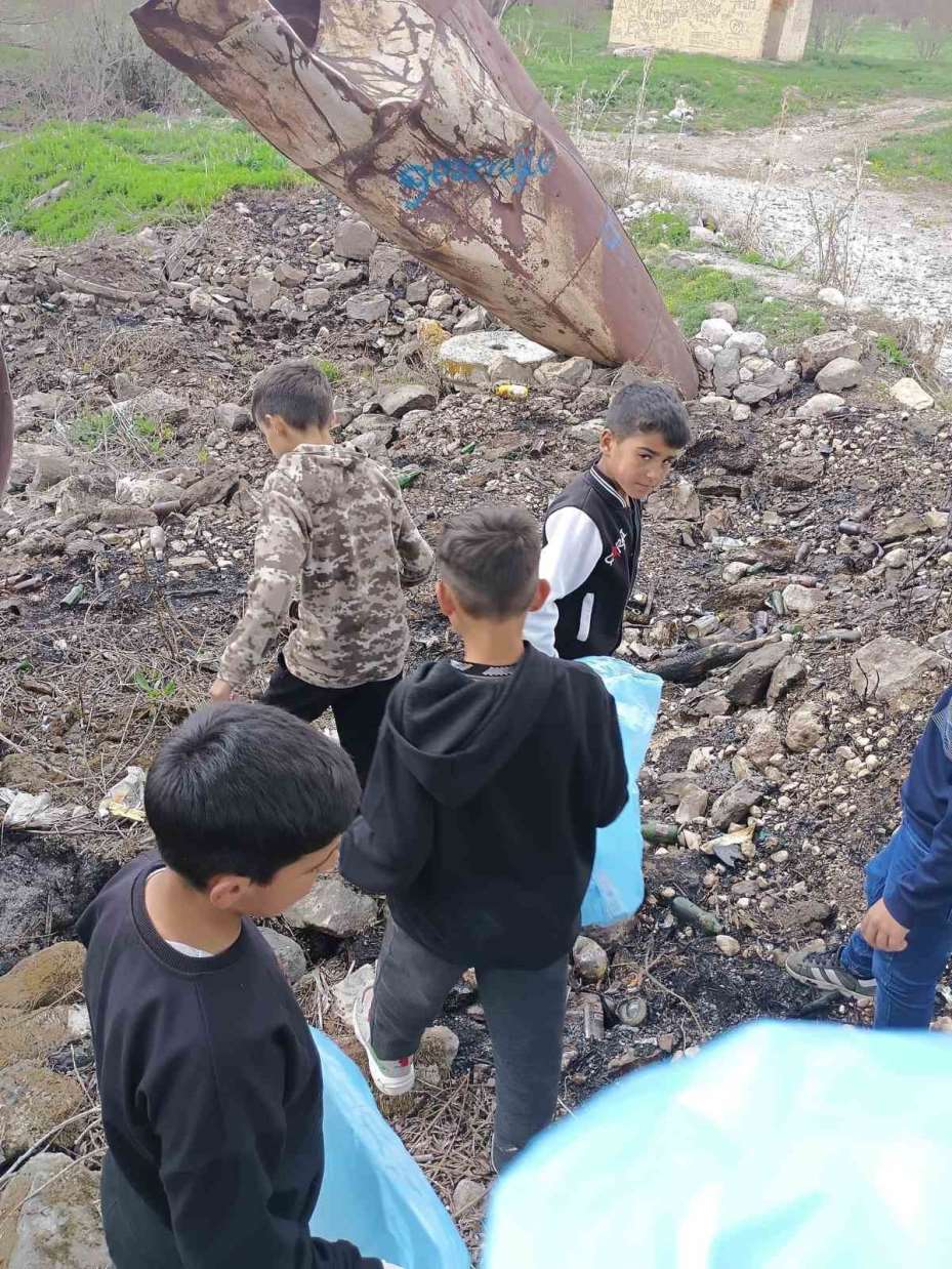 Daha temiz Tomarza için mesire alanları temizlendi