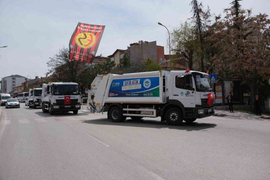 Odunpazarı Belediyesi’nden kamusal yarar için örnek adım: Yeni araçlar hizmete girdi