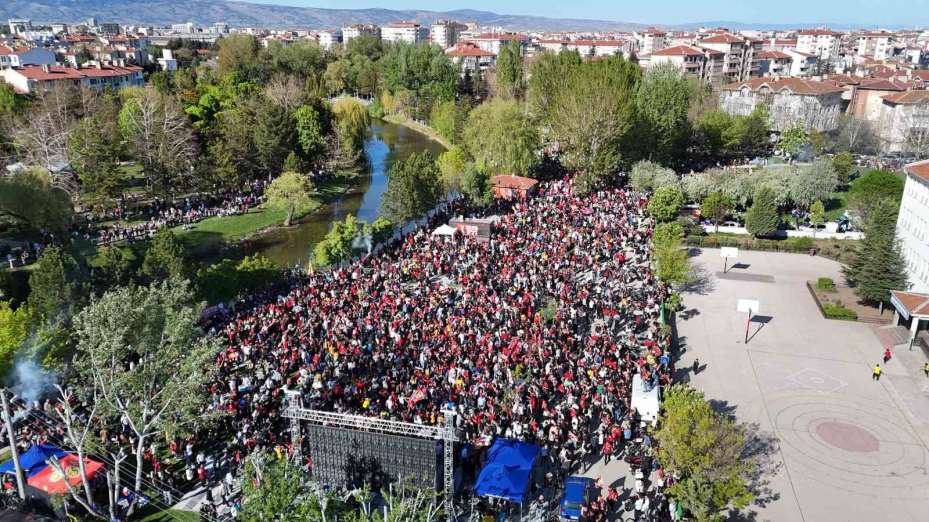 Eskişehir’de şampiyonluk kutlamaları