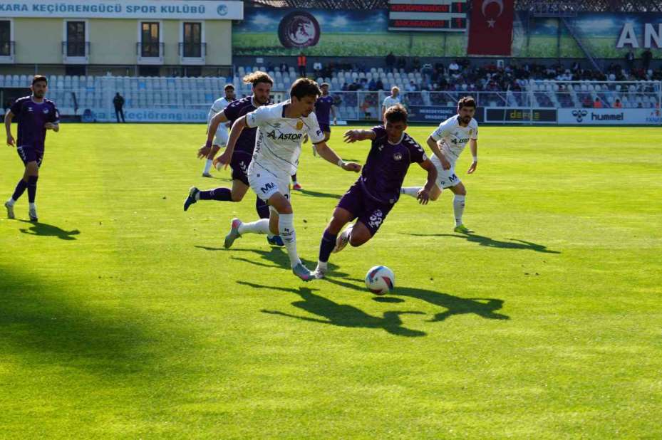 Trendyol 1. Lig: Ankara Keçiörengücü: 2 - MKE Ankaragücü: 3