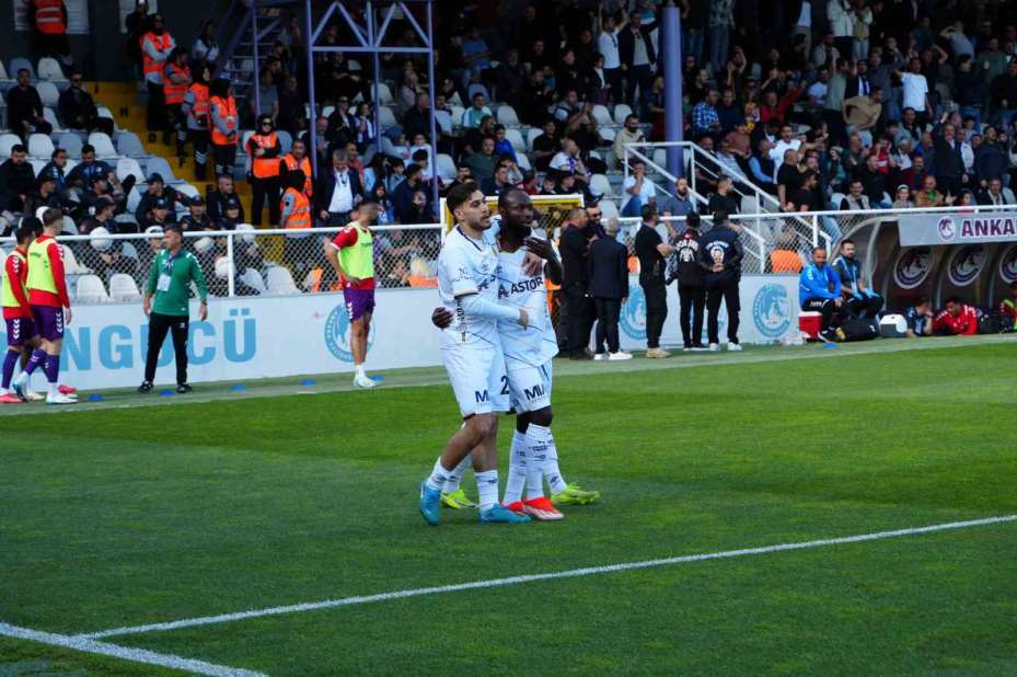 Trendyol 1. Lig: Ankara Keçiörengücü: 2 - MKE Ankaragücü: 3