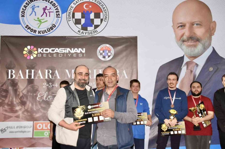 Kocasinan’da ‘Bahara Merhaba Turnuvası’ yoğun ilgi gördü