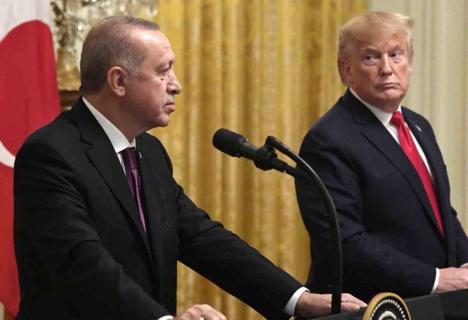 Cumhurbaşkanı Erdoğan, ABD Başkanı Trump ile görüştü