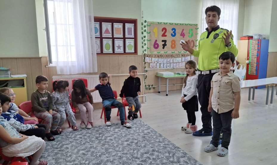 Niğde’de öğrencilere trafik eğitimi verildi