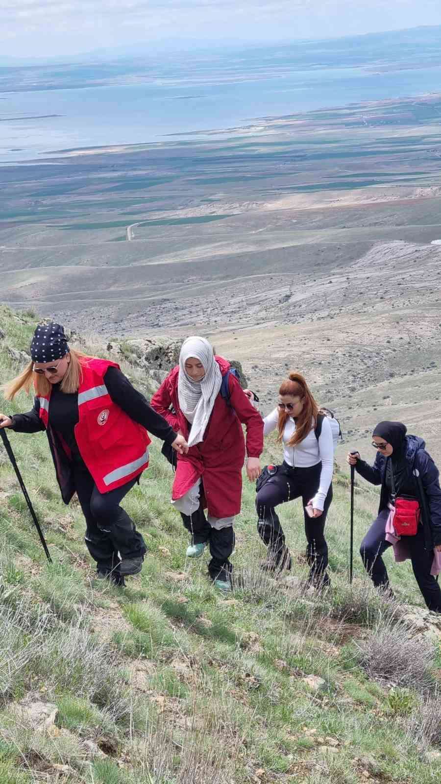 Kırşehir’de Ali Öllez Dağı’na ilk resmi tırmanış gerçekleştirildi