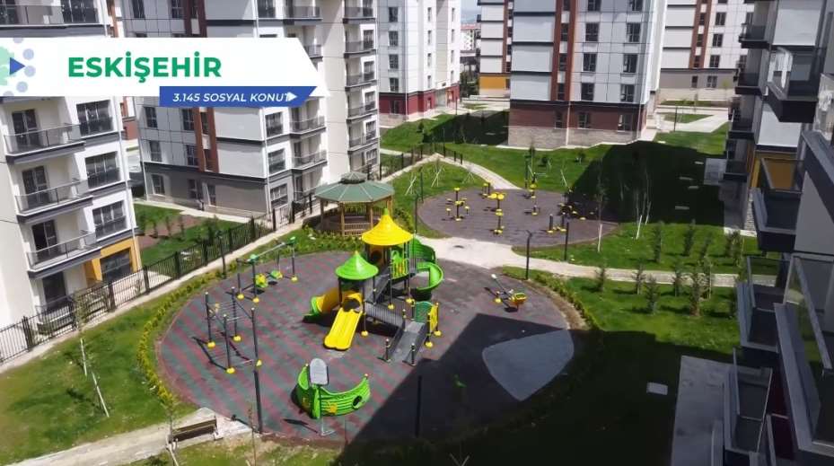 TOKİ’nin yaptığı 3 bin 145 konutun anahtar teslimleri sürüyor