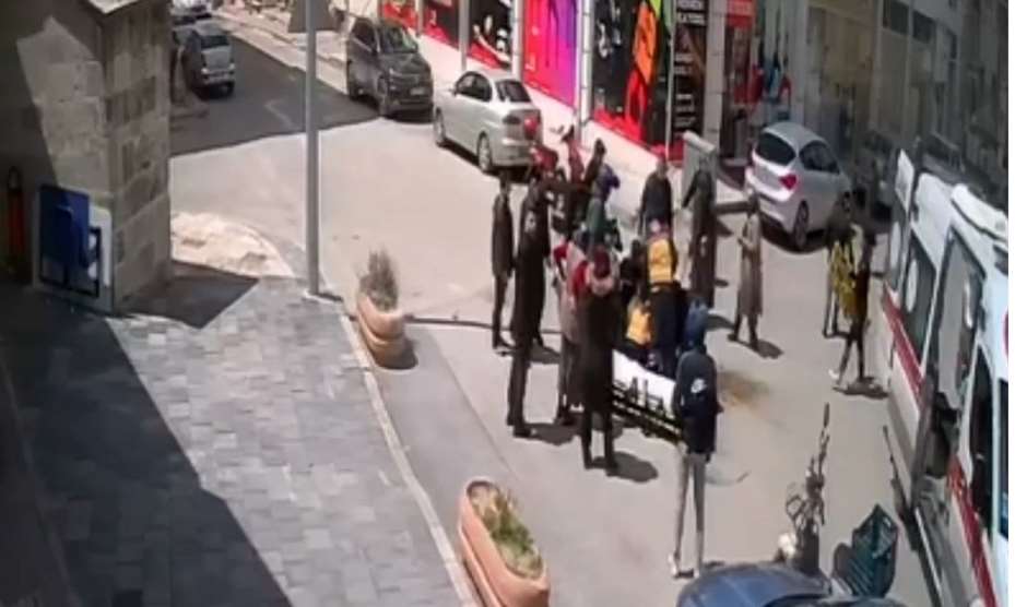 Yaşlı adamın hayatını kaybettiği kazanın görüntüleri ortaya çıktı