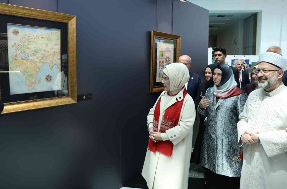 Emine Erdoğan "Uluslararası İslam Sanatları Fuarı"nda konuştu