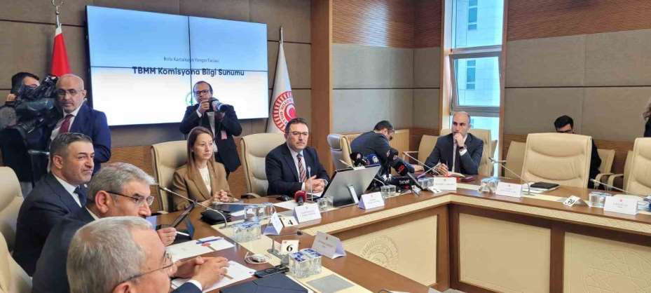 TBMM Kartalkaya’daki Otel Yangını Araştırma Komisyonu, Bolu Belediye Başkanı Özcan’ı dinledi