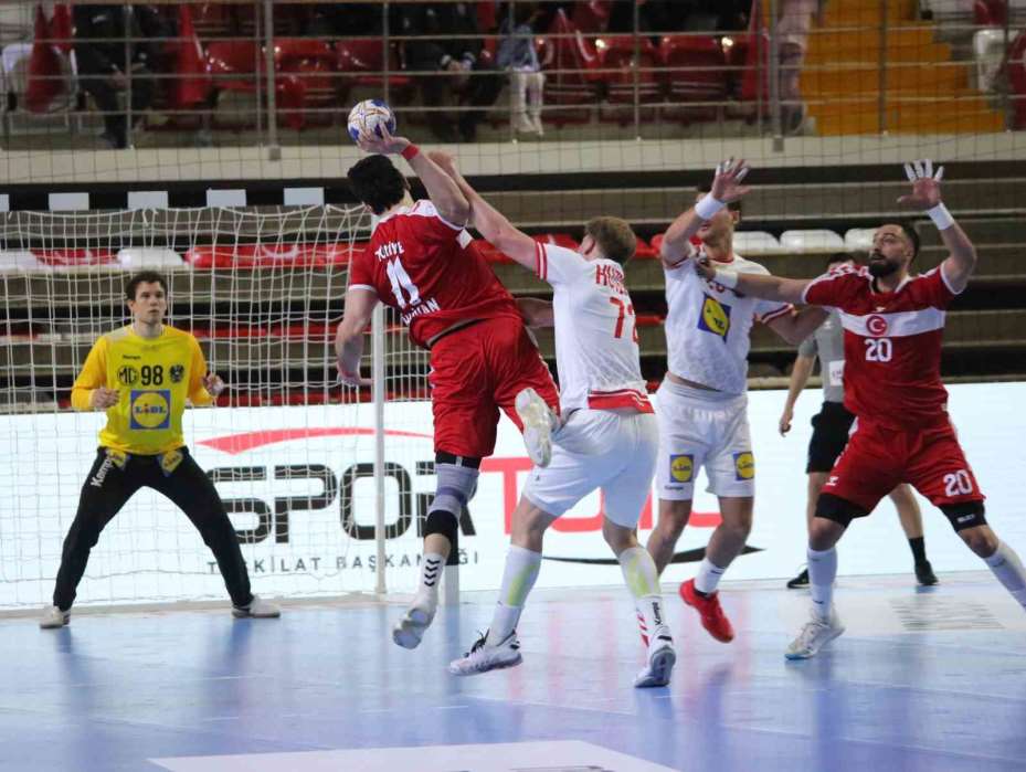 A Milli Erkek Hentbol Takımı, Avusturya’ya 34-29 mağlup oldu