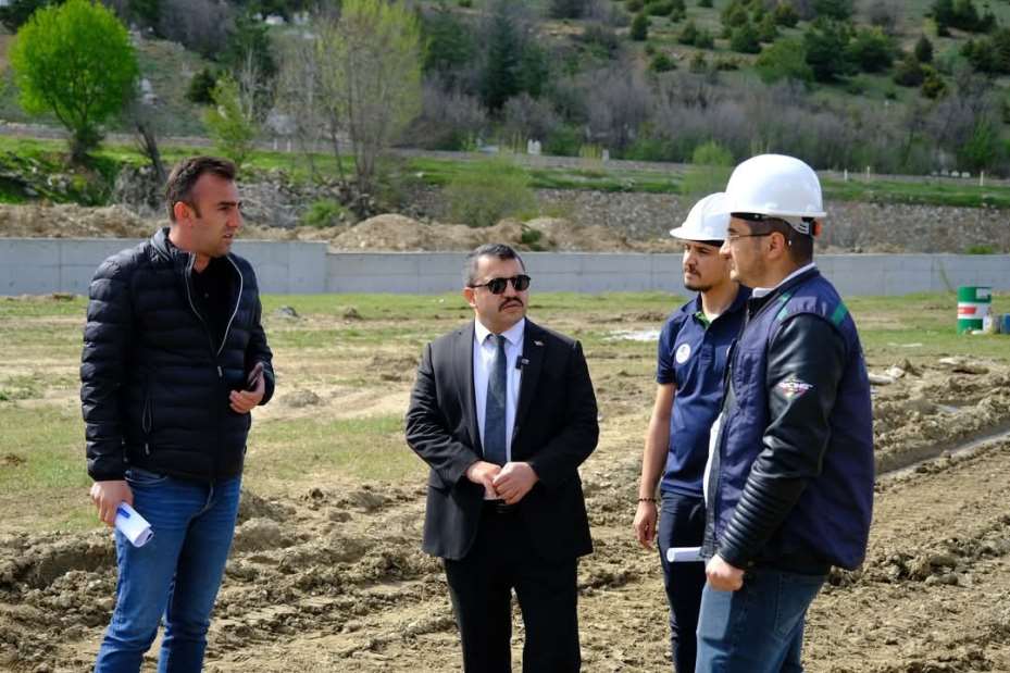 Akdağmadeni Atık Su Arıtma Tesisi çalışmaları sürdürülüyor