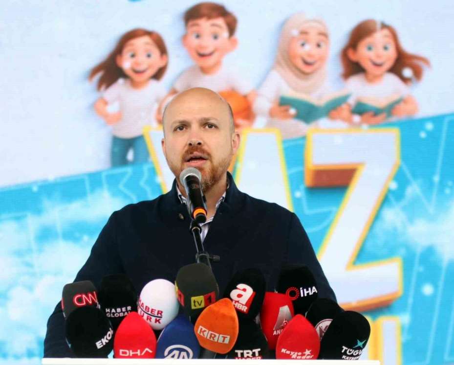 TÜGVA Yüksek İstişare Kurulu Üyesi Bilal Erdoğan: "Bu milletin ayağa kalkması lazım ve bunu başaracak olan gençlerdir"