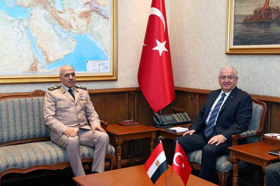 Genelkurmay Başkanı Güler, Mısır Genelkurmay Başkanı Khalifa’yı kabul etti