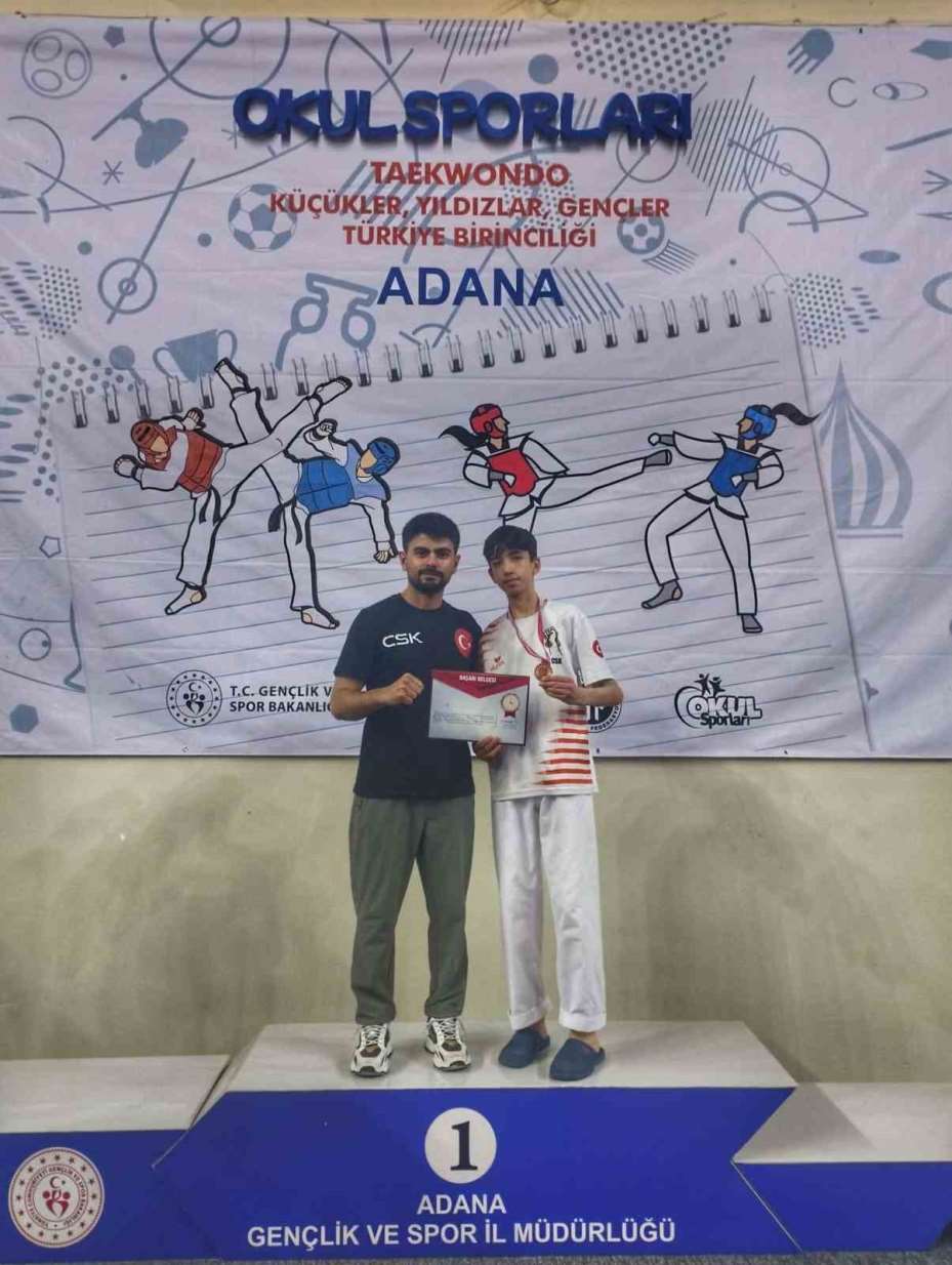 Niğdeli sporcu Türkiye Şampiyonu oldu