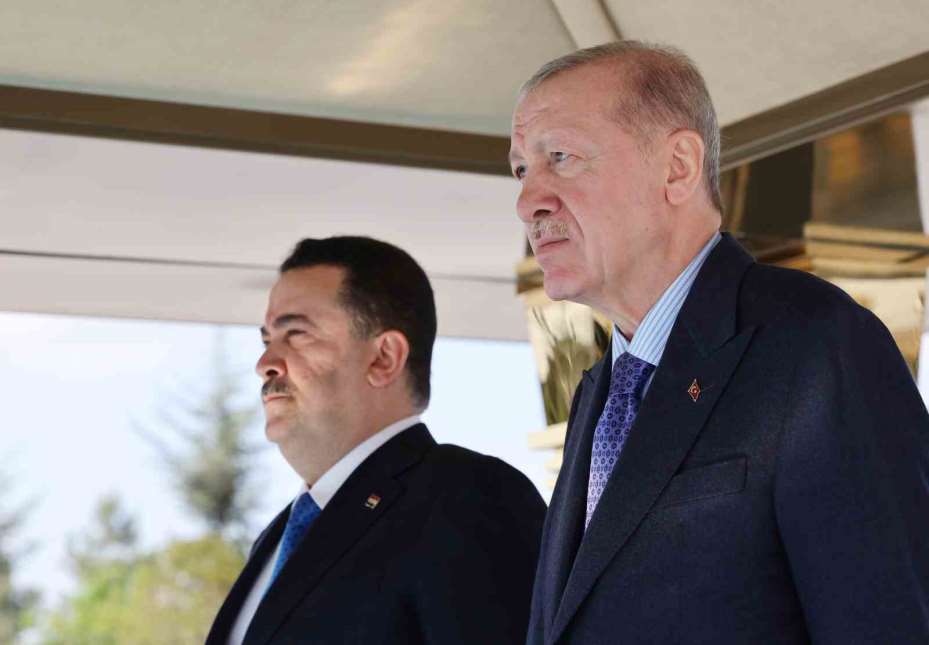 Cumhurbaşkanı Erdoğan, Irak Başbakanı Sudani’yi resmi törenle karşıladı
