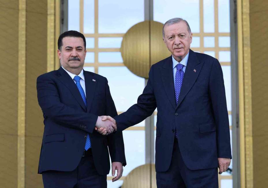 Cumhurbaşkanı Erdoğan, Irak Başbakanı Sudani’yi resmi törenle karşıladı