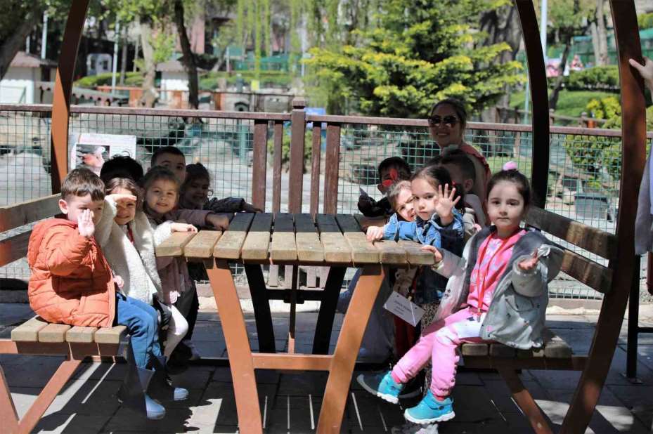 Minikler Evcil Hayvan Parkı’nı gezdi