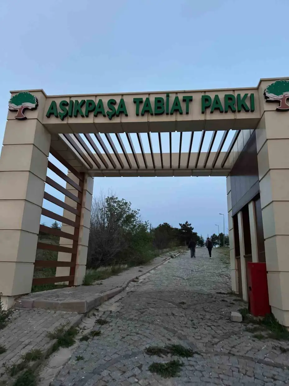 Aşıkpaşa Tabiat Parkı’nın bakımsız hali tepki çekiyor