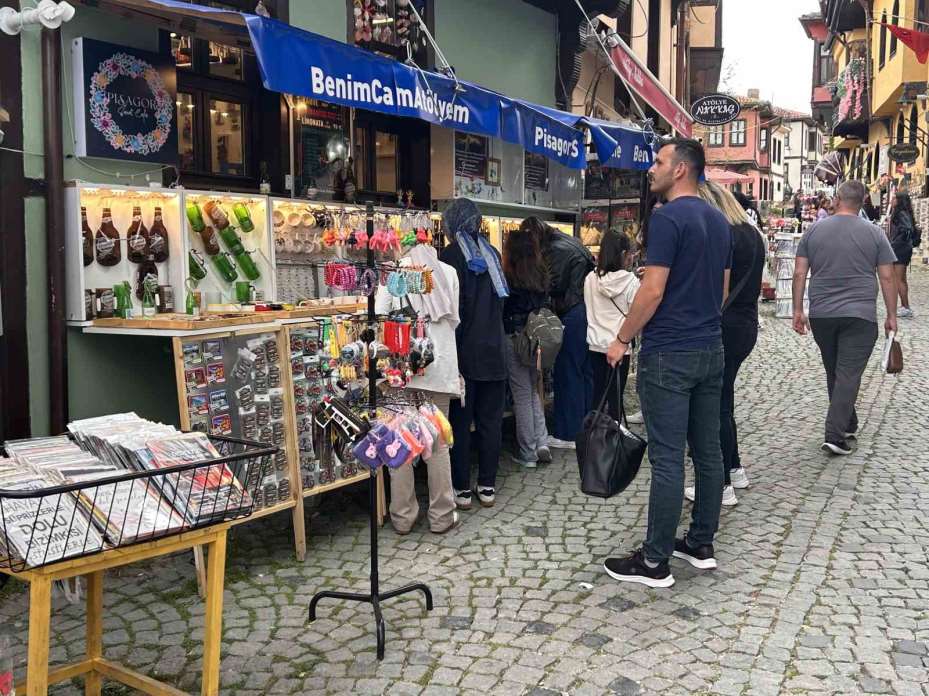 Odunpazarı’na yerli ve yabancı turistlerden yoğun ilgi